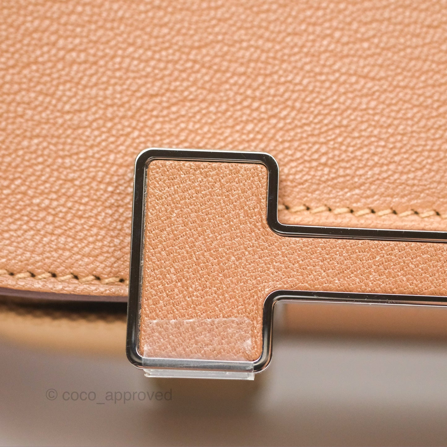 Hermès Geta Bag Chai 0M Quebracho 2J Palladium Hardware