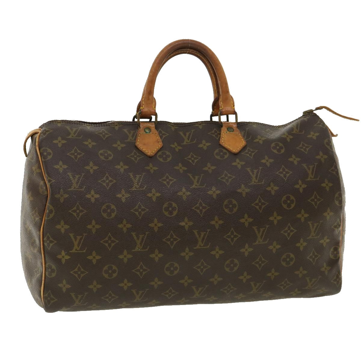 LOUIS VUITTON Monogram Speedy 40 Hand Bag M41522 LV 32077