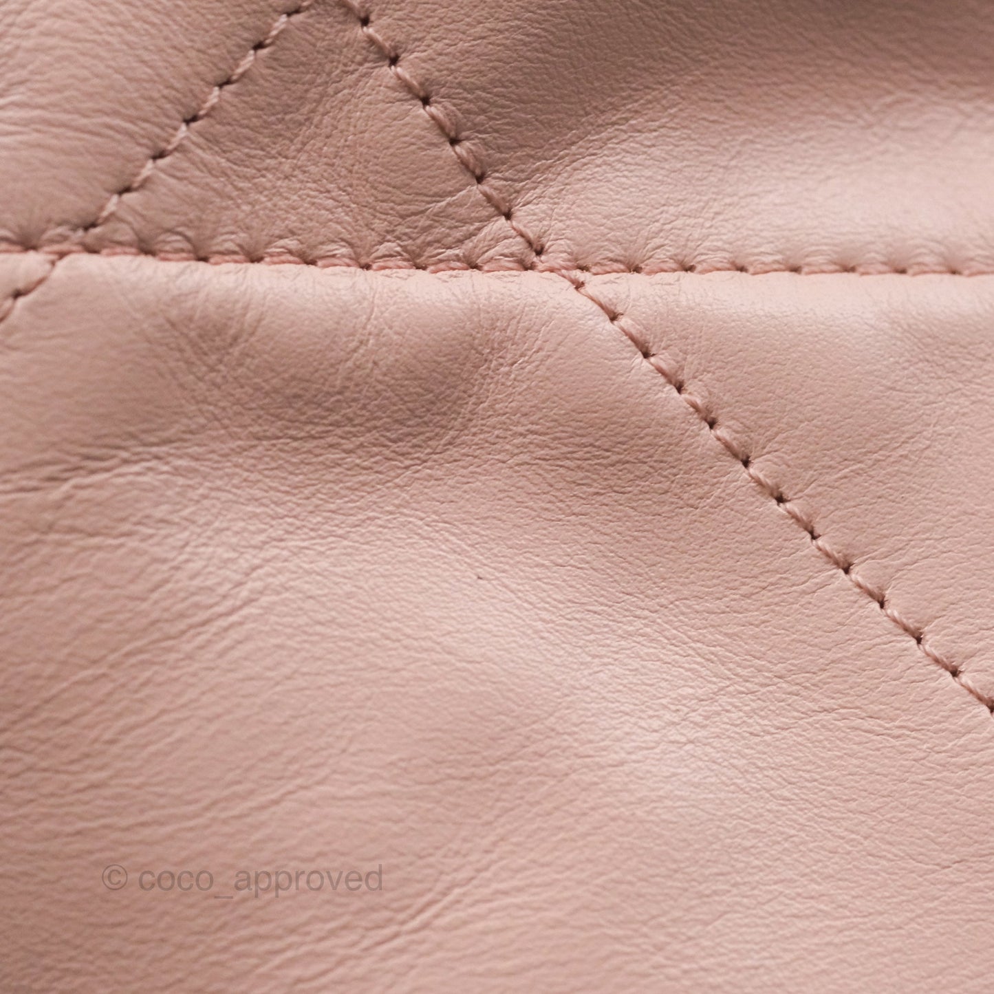 Chanel 22 Small Quilted Pink Shiny Crumpled Calfskin Aged Gold Hardware