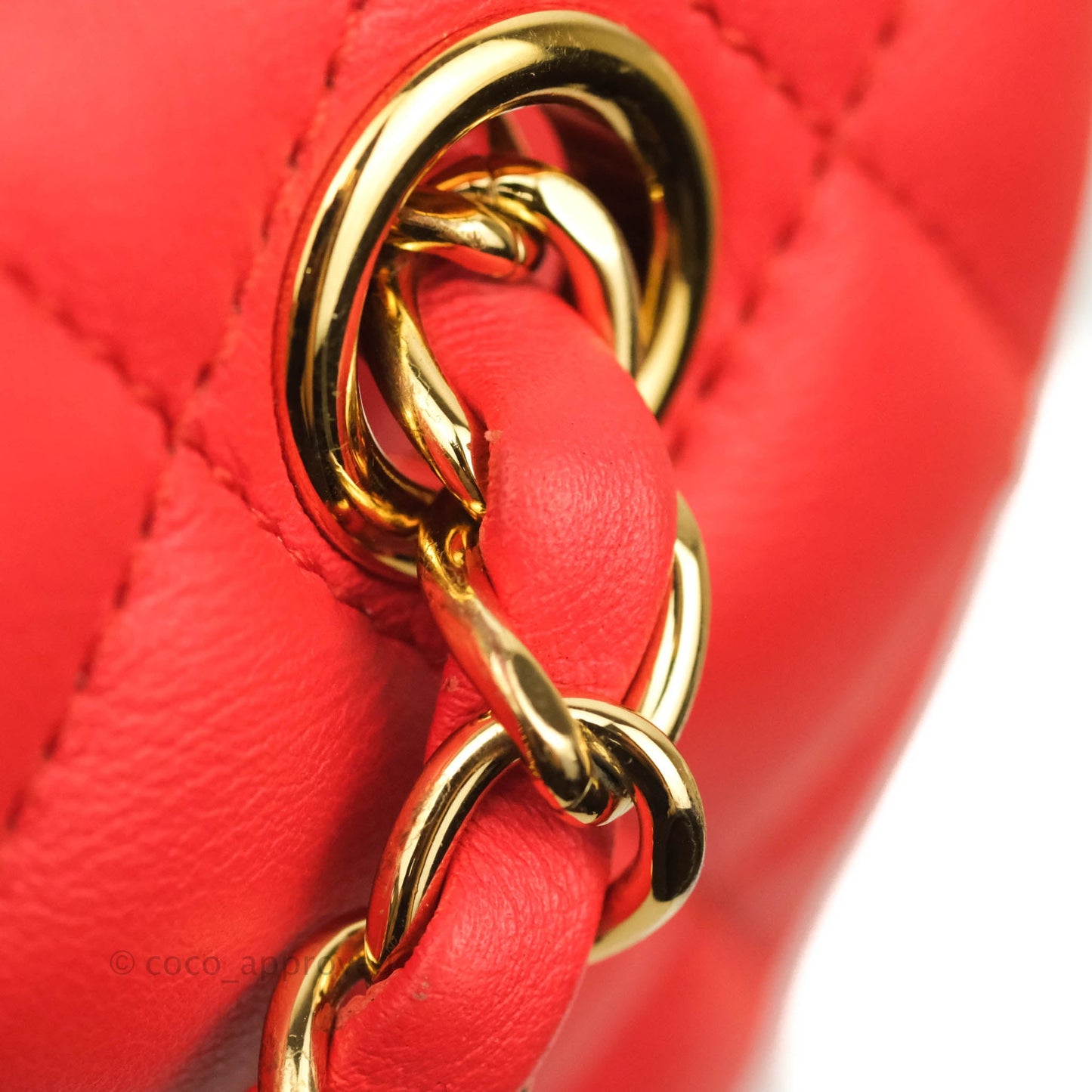 Chanel Quilted Urban Spirit Backpack Red Calfskin Gold Hardware