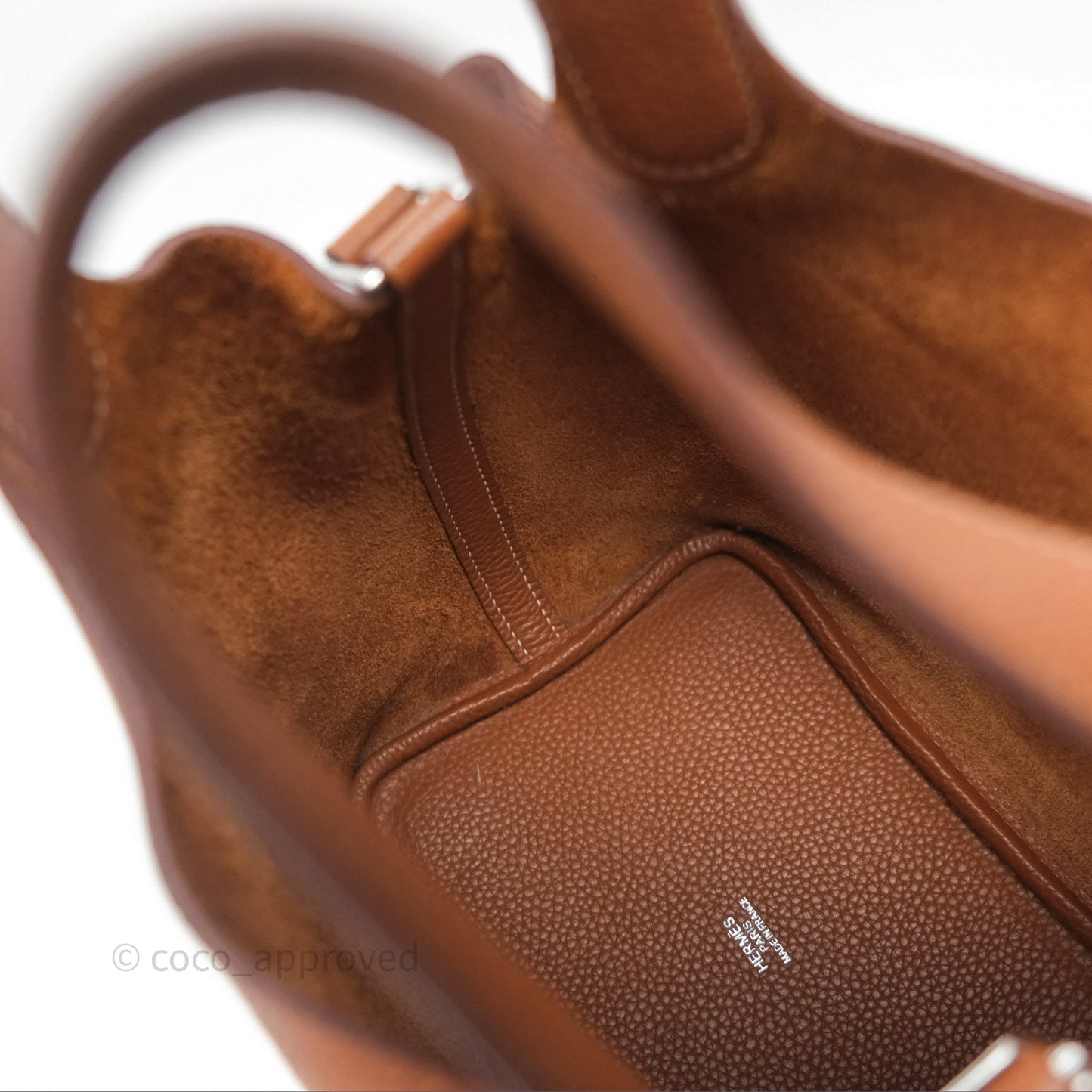 Hermès Picotin 18 Gold 37 Clemence Palladium Hardware