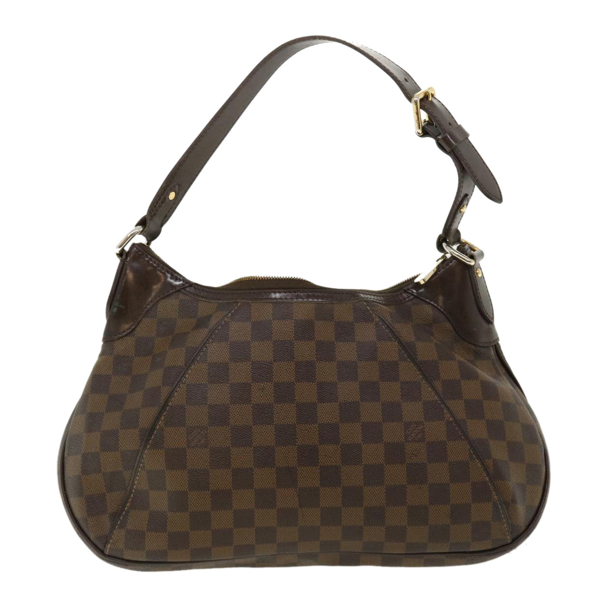 LOUIS VUITTON Damier Ebene Thames GM Shoulder Bag N48181 LV 32240