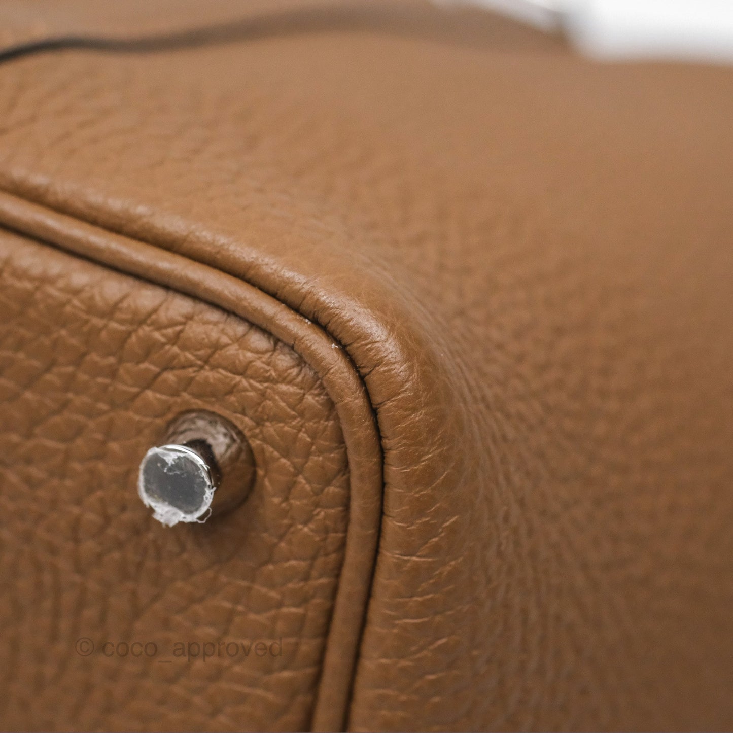 Hermès Picotin Lock 18 Alezan 3G/ Biscuit 48 Clemence Palladium Hardware