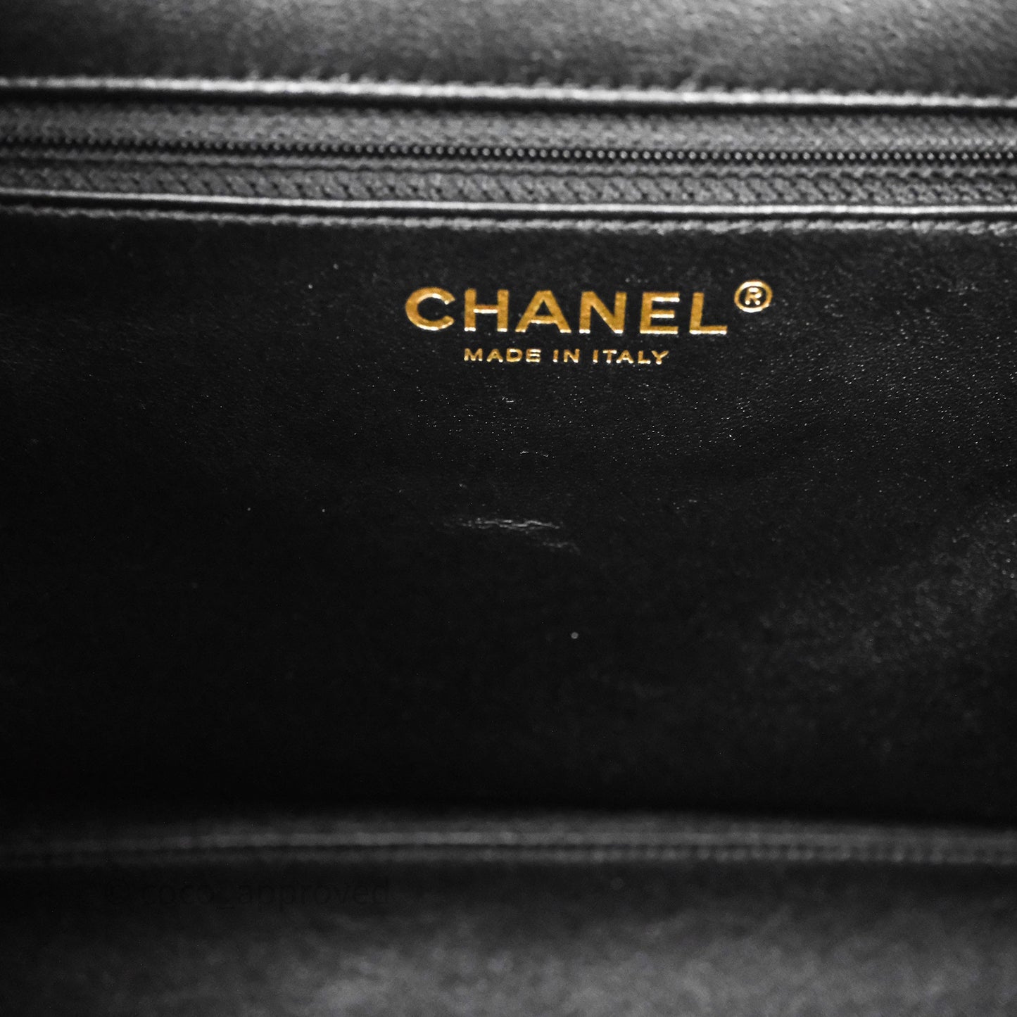 Chanel Quilted Business Affinity Backpack Black Caviar Gold Hardware