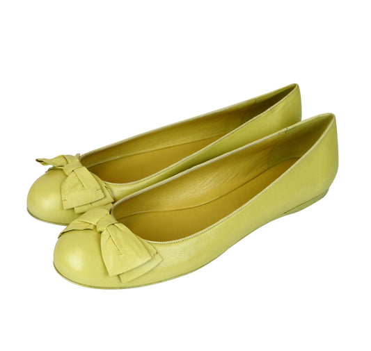 Luxury Bottega Veneta Women's Leather Ballerina Ballet Flat