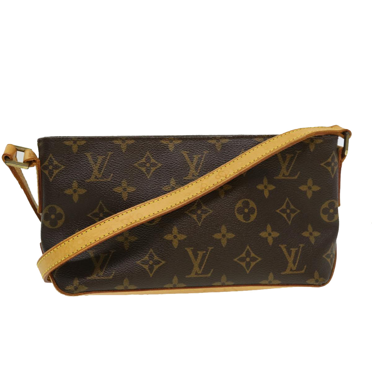 LOUIS VUITTON Monogram Trotteur Shoulder Bag M51240 LV 32307