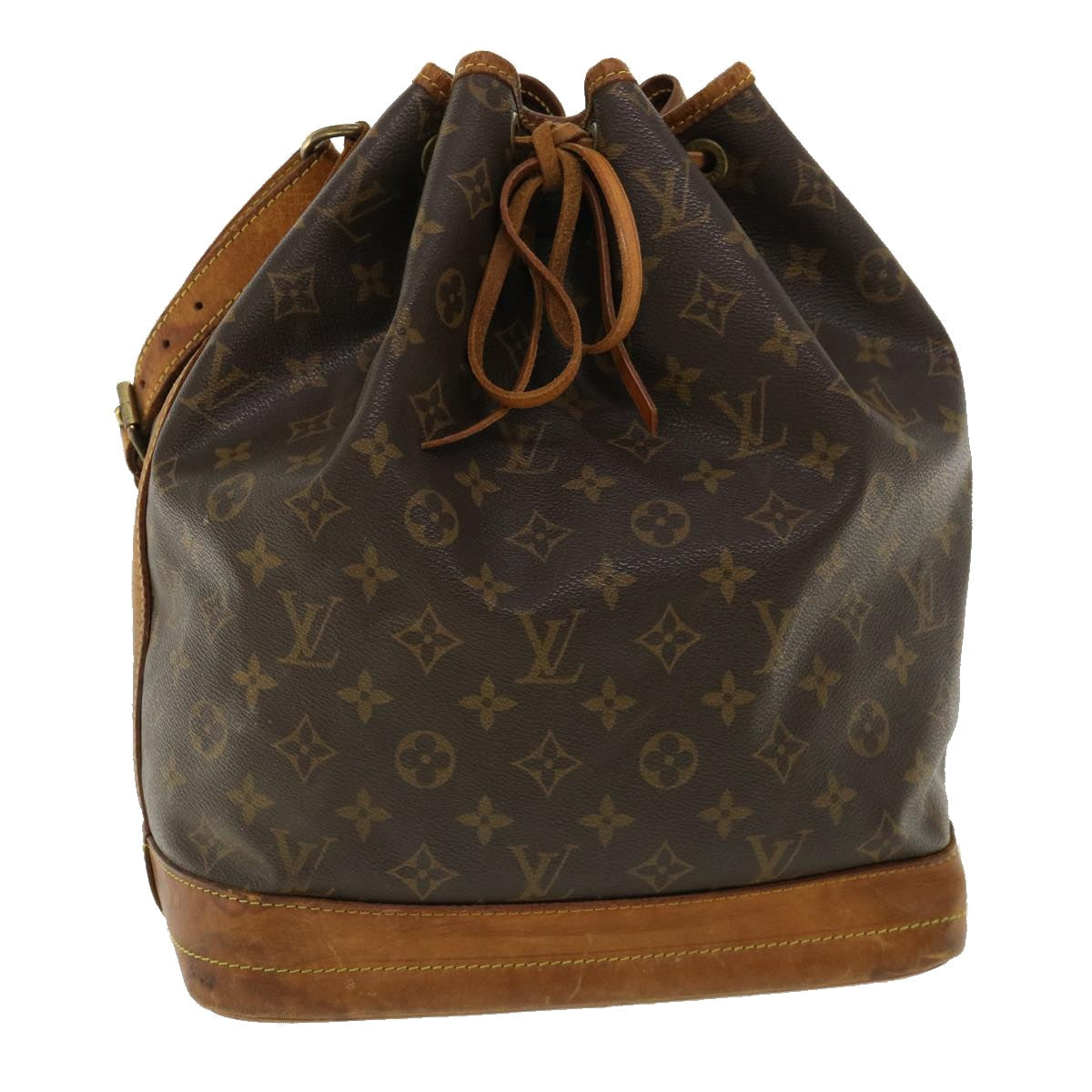 LOUIS VUITTON Monogram Noe Shoulder Bag M42224 LV 32314