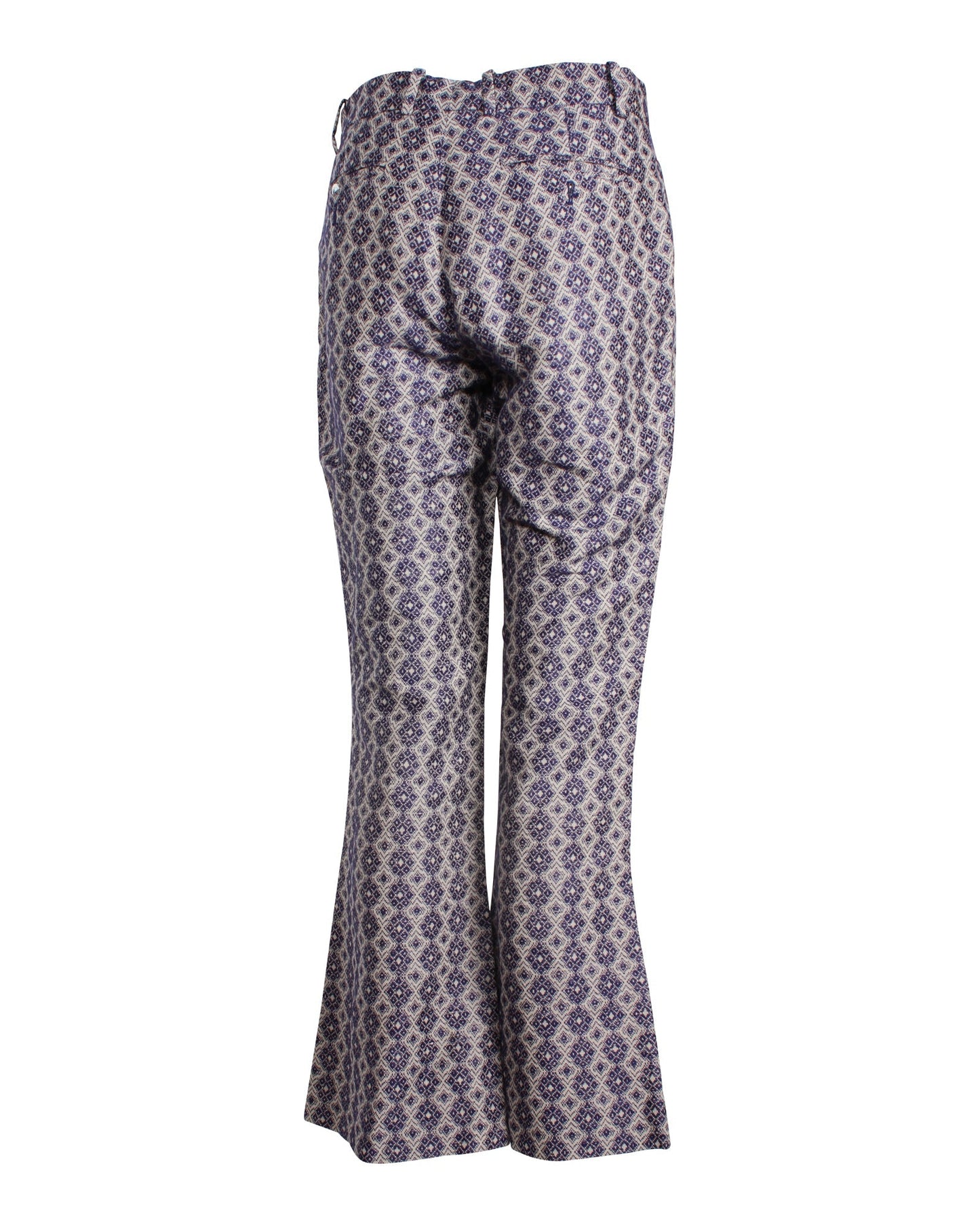 Luxury Gucci Trending 2025 Wide Leg Printed Pants in Multicolor Linen