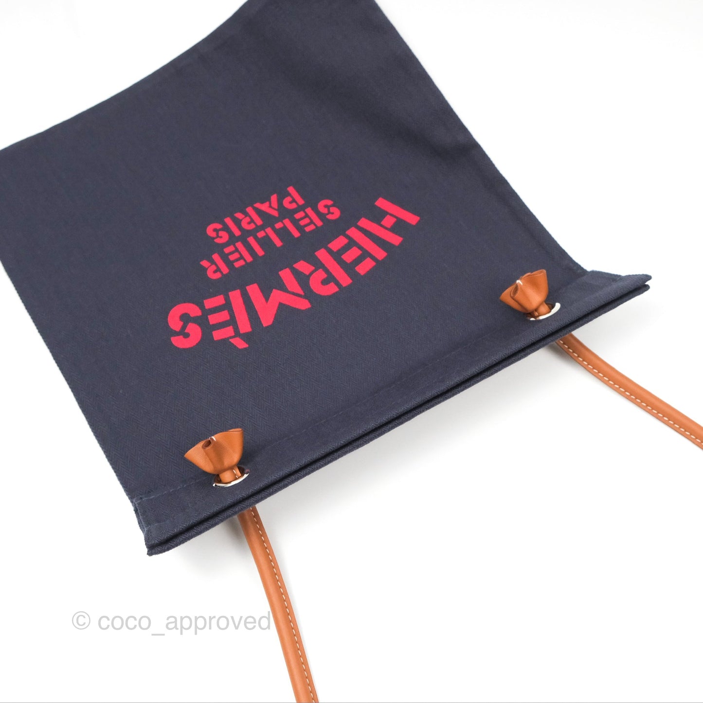 Hermès Aline Canvas Tote Bag