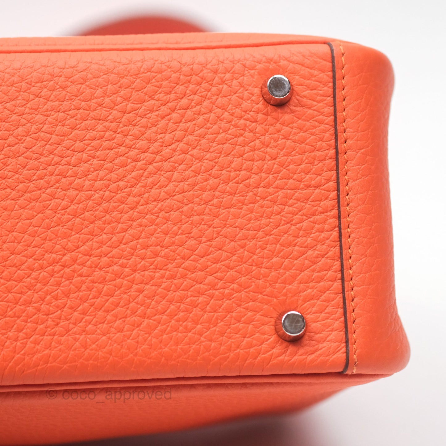 Hermès Mini Lindy 20 Clemence Palladium Hardware