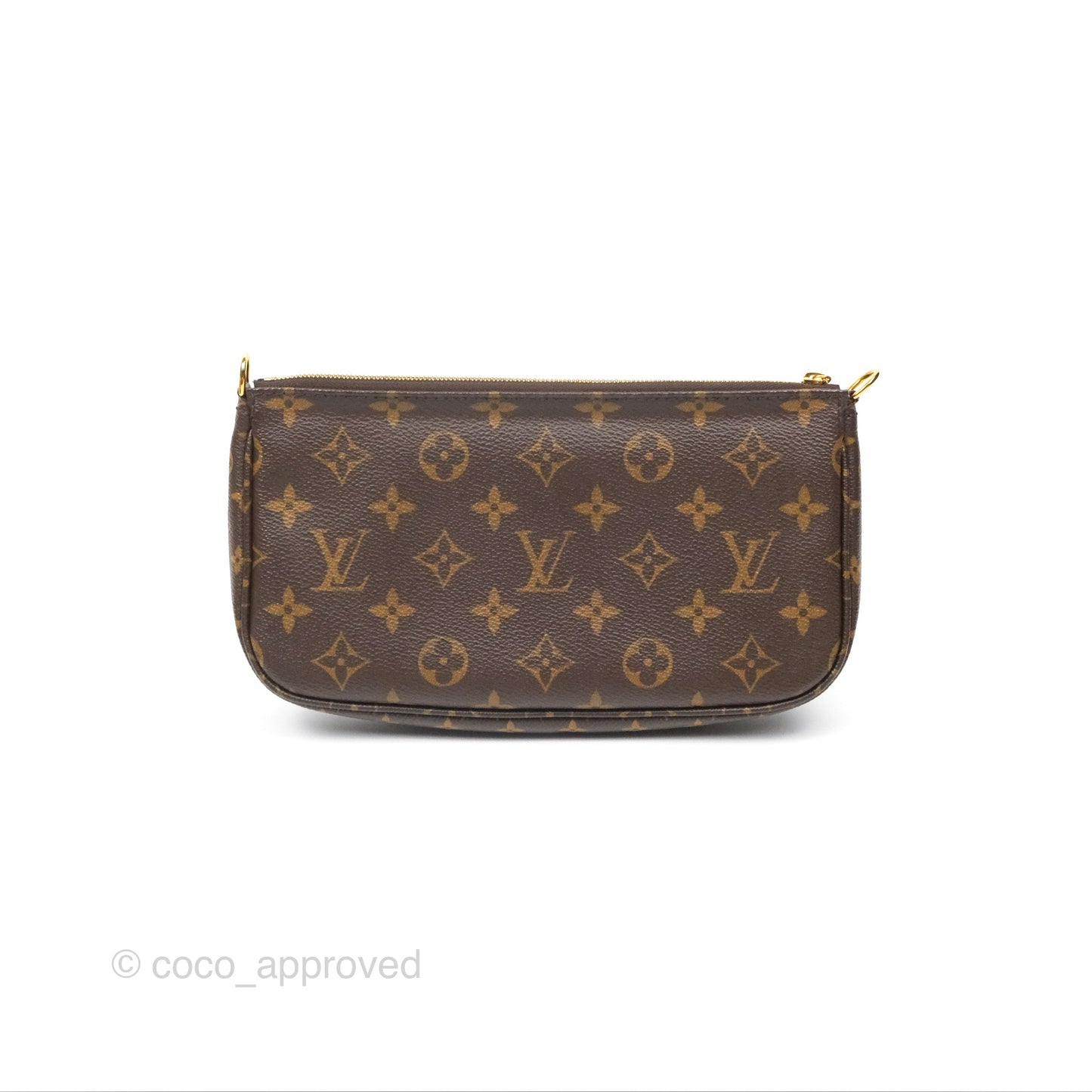 Louis Vuitton Multi Pochette Accessories Pink Monogram Canvas