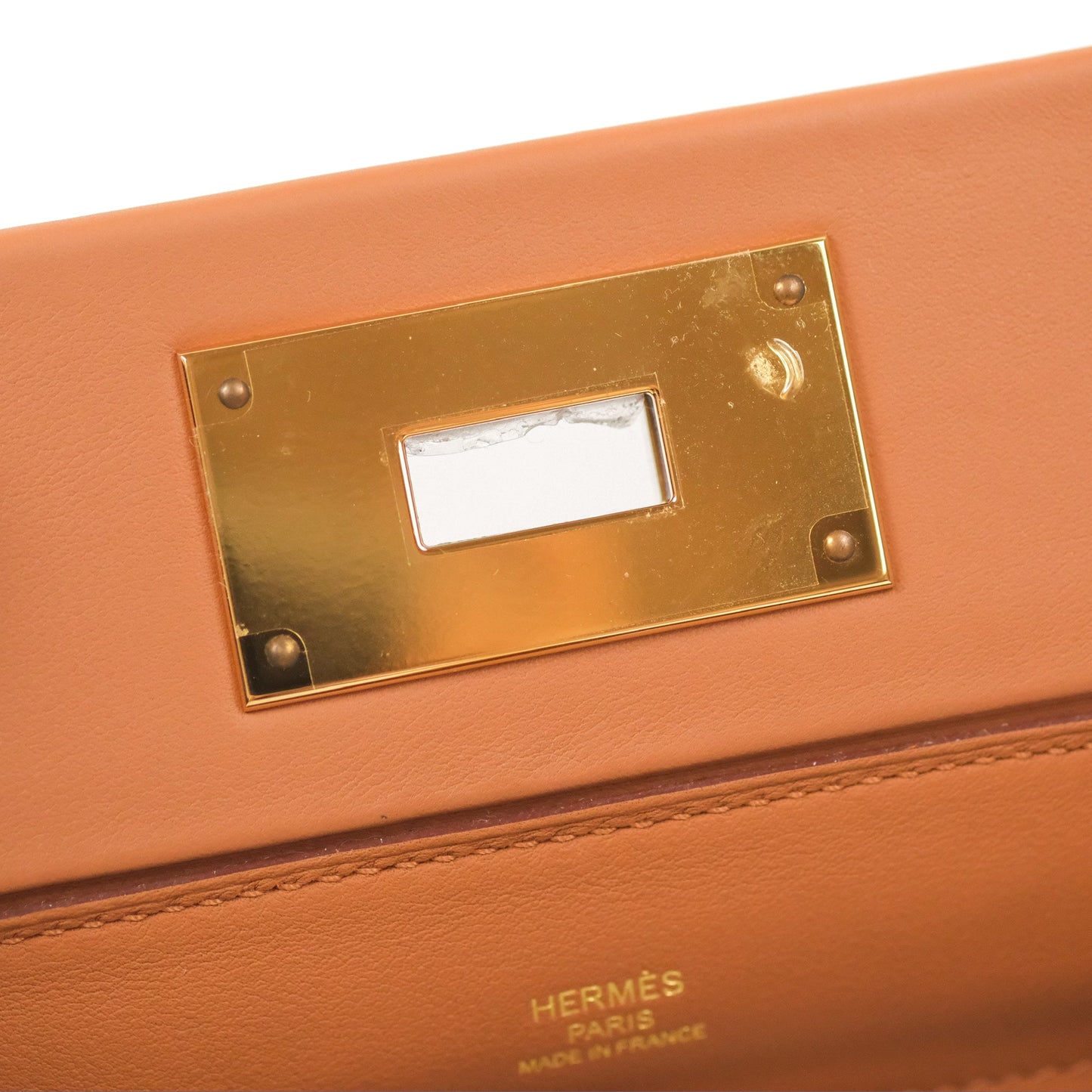 Hermès 24/24 21 Mini Gold Evercolor/Swift Gold Hardware