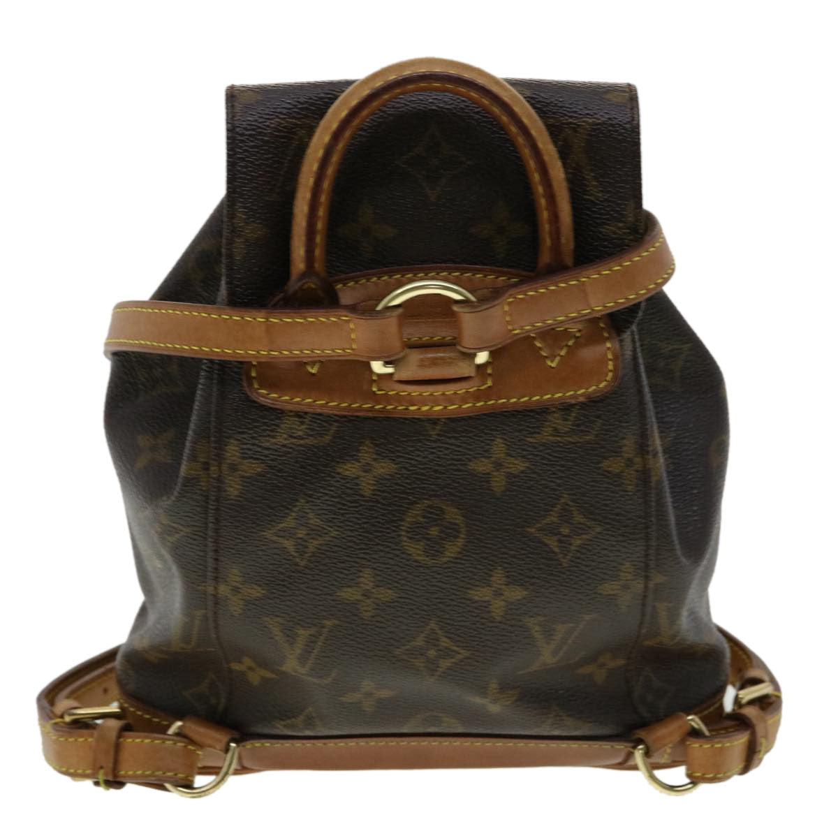LOUIS VUITTON Monogram Montsouris PM Backpack M51137 LV 32515