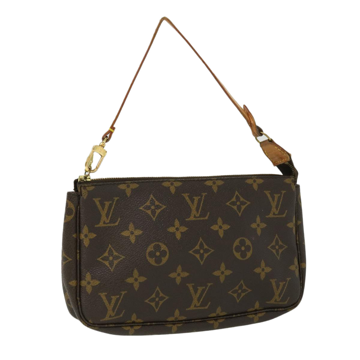 LOUIS VUITTON Monogram Pochette Accessoires Pouch Vintage M51980 LV 32521