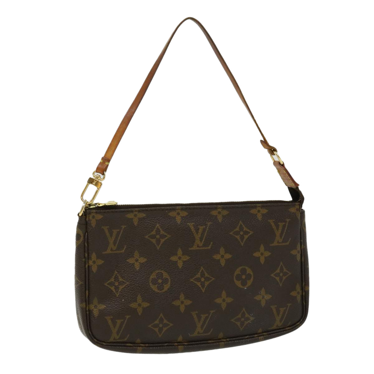LOUIS VUITTON Monogram Pochette Accessoires Pouch M51980 LV 32571