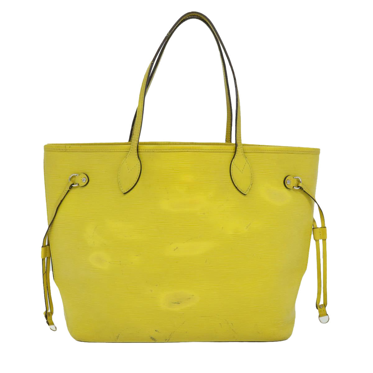 LOUIS VUITTON Epi Neverfull MM Tote Bag Yellow M40956 LV 32590