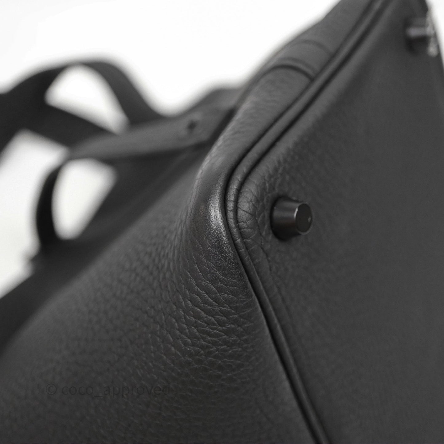 Hermès Picotin 18 Black Noir Clemence So Black Hardware