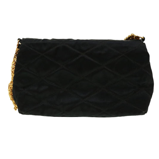 Luxury Chanel Matelasse Chain stone Shoulder Bag Black CC  32695A