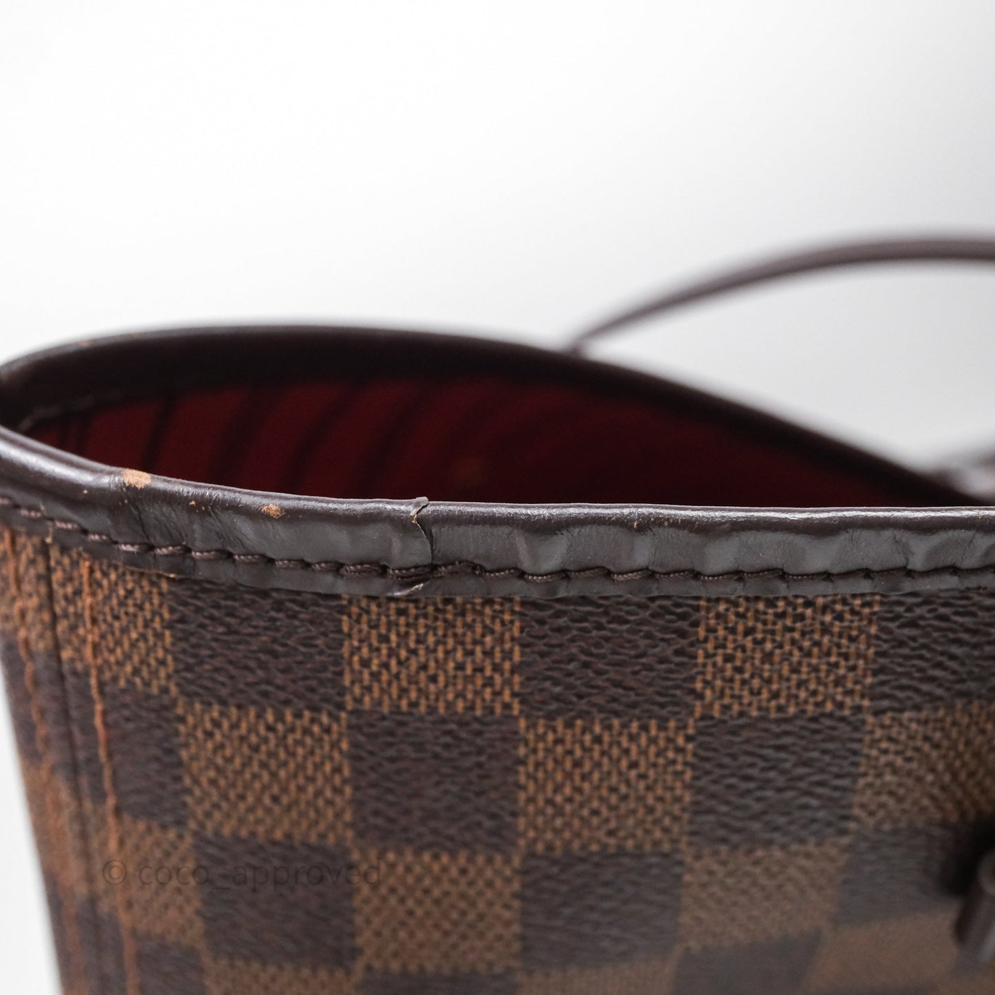 Louis Vuitton Neverfull Tote Bag GM Damier Ebene