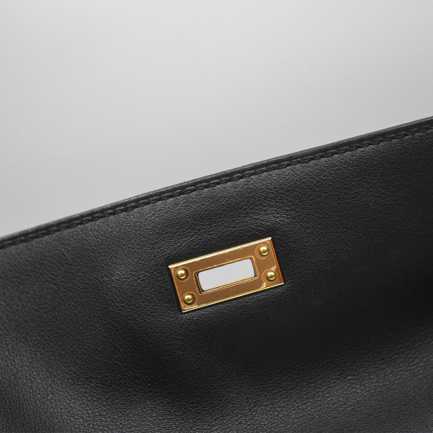 Hermès Kelly Danse II Bag Black Noir 89 Swift Gold Hardware
