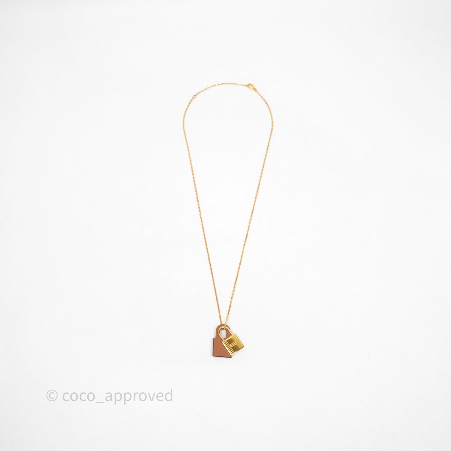 Hermès Small O'Kelly Pendant Gold Swift Gold