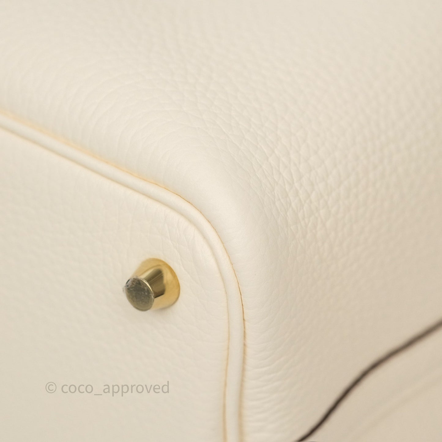 Hermès Picotin Lock 18 Nata I2 Clemence Gold Hardware