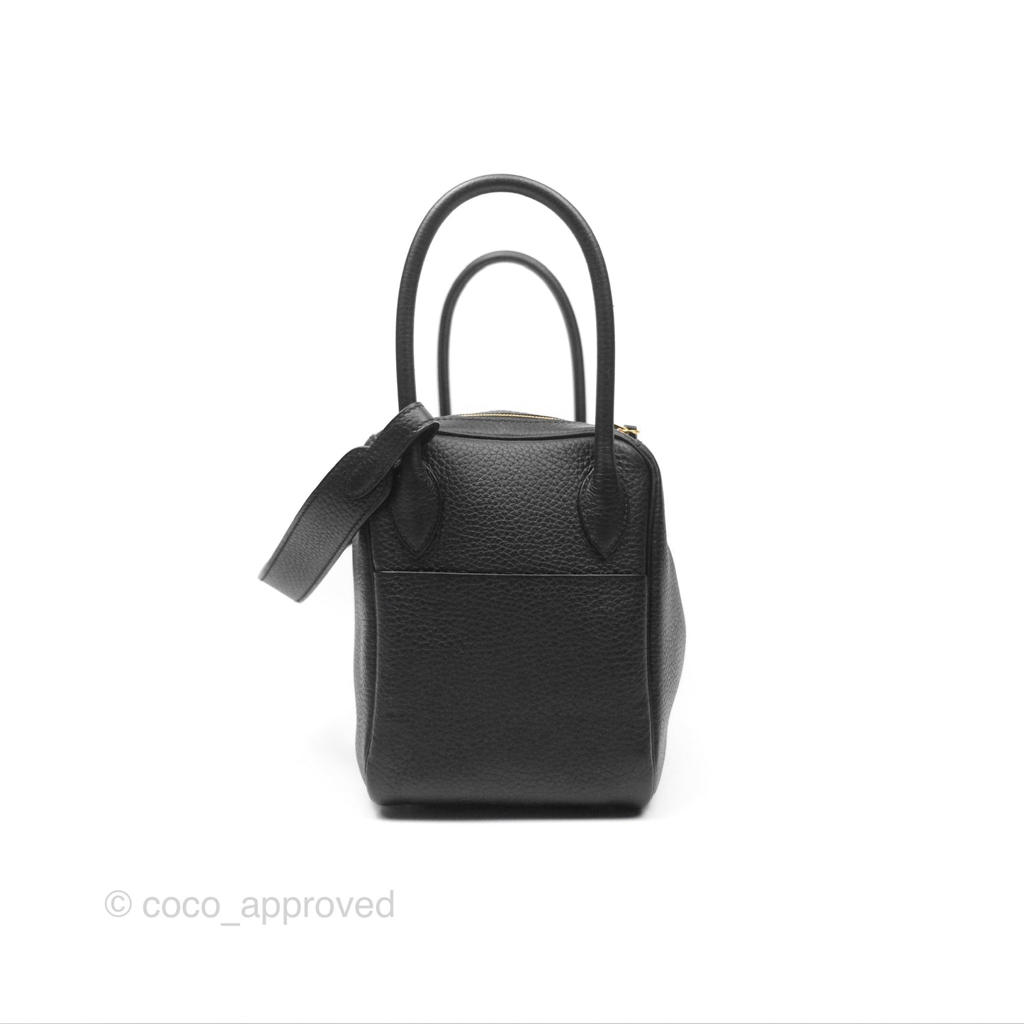 Hermès Lindy 26 Black Noir 89 Clemence Gold Hardware