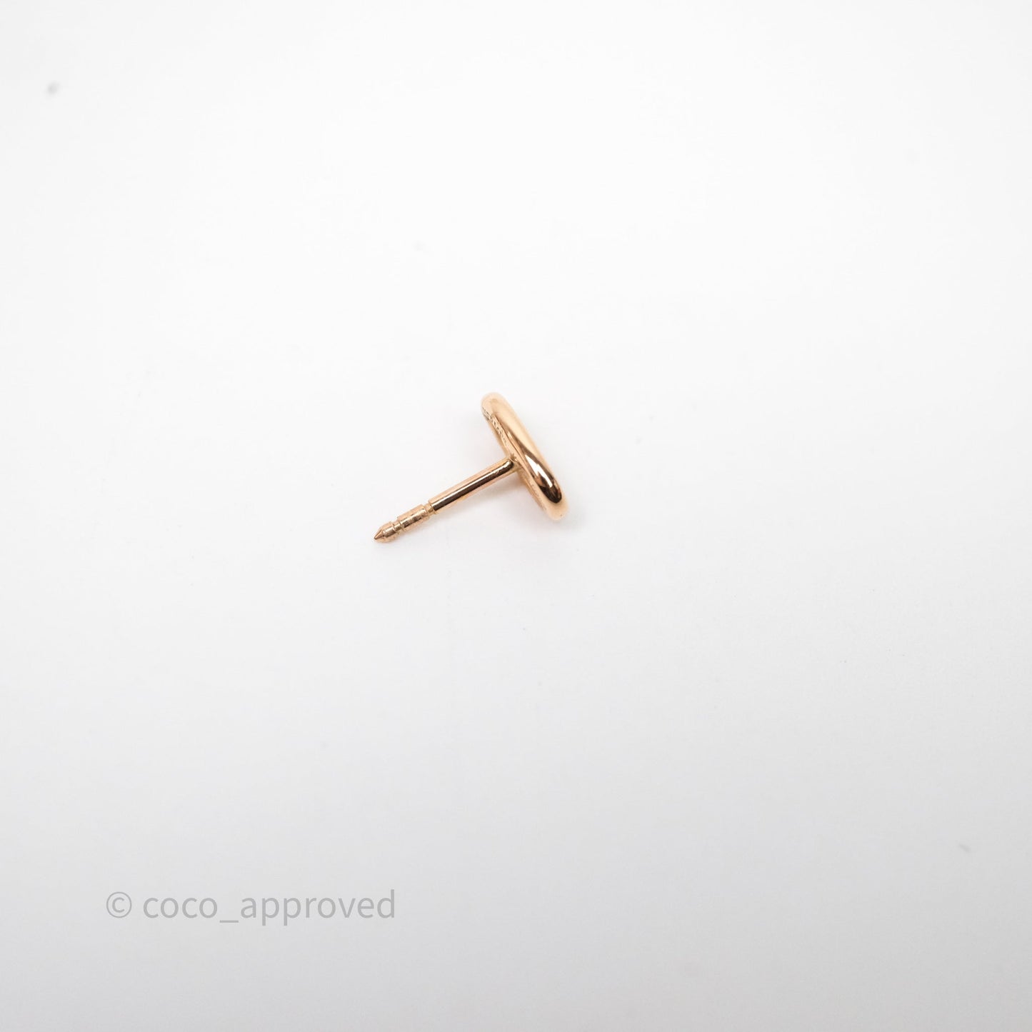Hermès Chaine d'Ancre Earrings Rose Gold