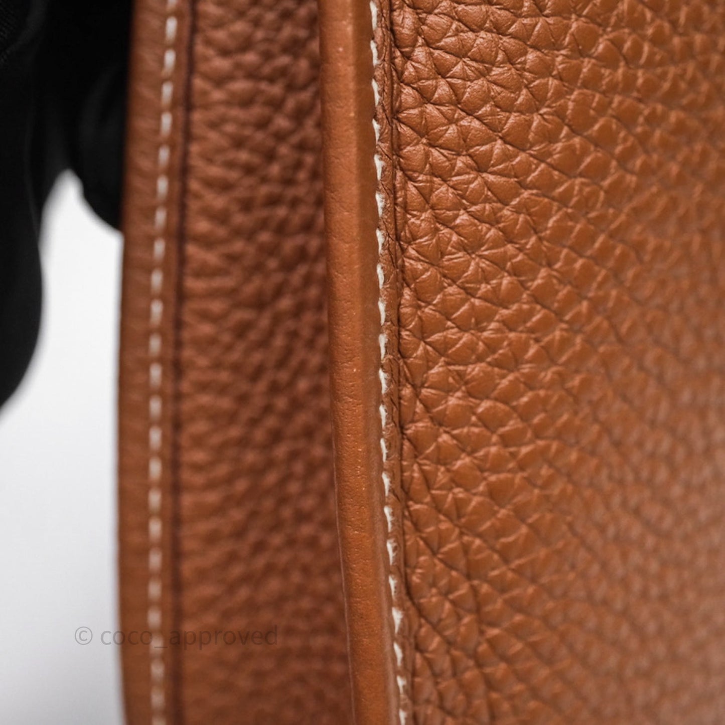 Hermès Mini Evelyne 16 Gold Clemence Gold Hardware