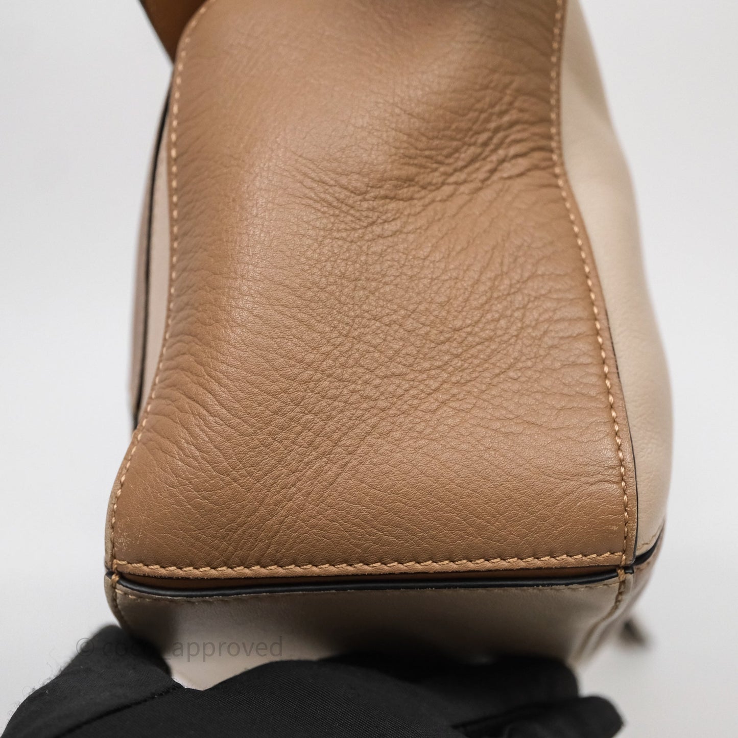 Loewe Small Puzzle Bag Warm Desert & Mink Two Tone Calfskin
