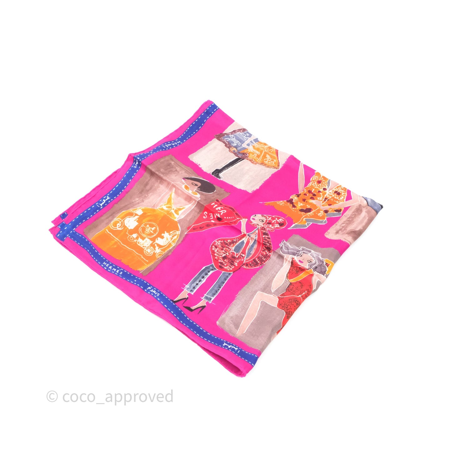 Hermès J´aime Mon Carré Silk Scarf 70