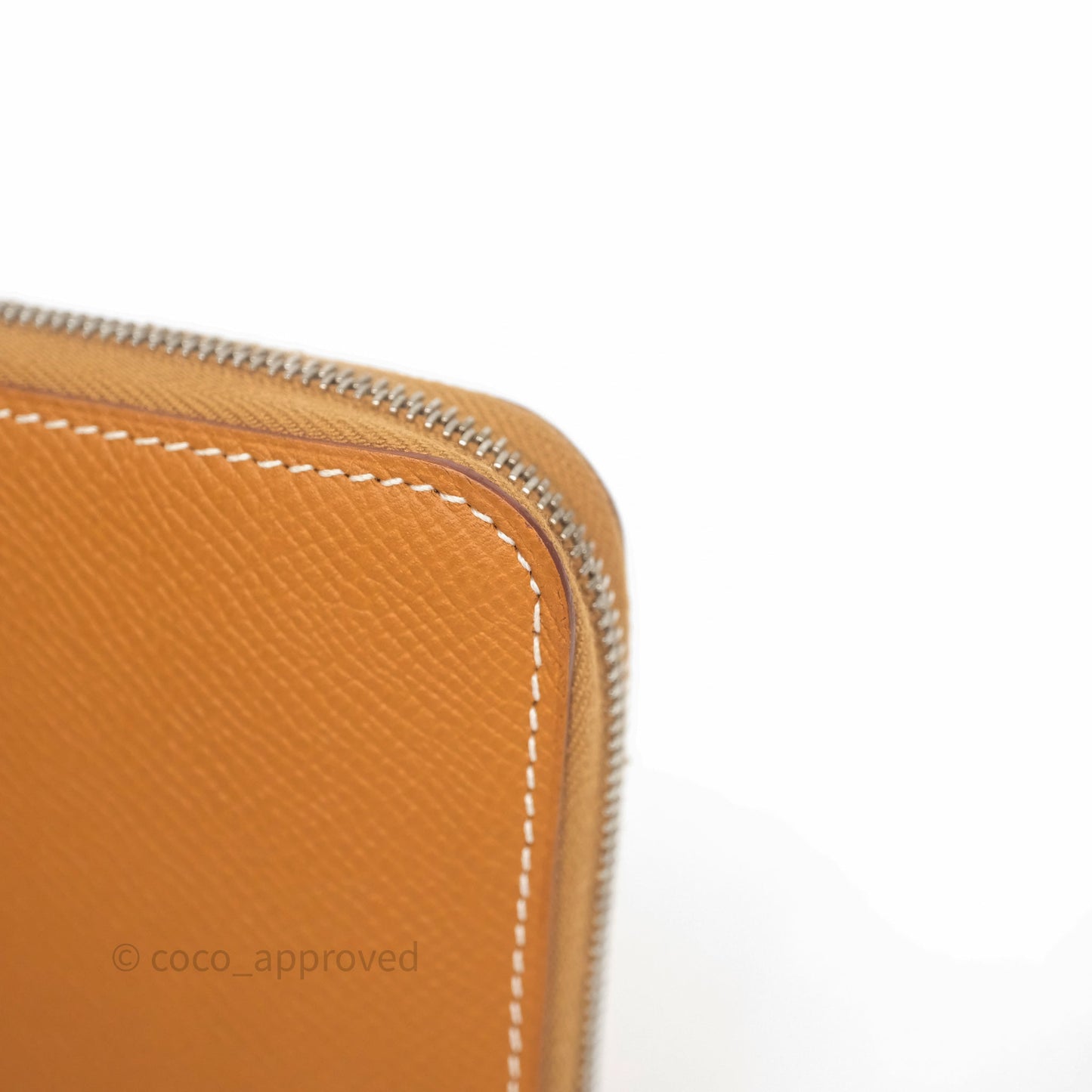 Hermès Silk In Classique Long Wallet Gold Epsom