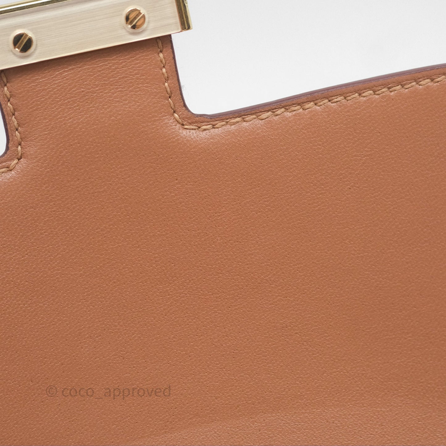 Hermès Constance Mini Quebracho Chevre Gold Hardware