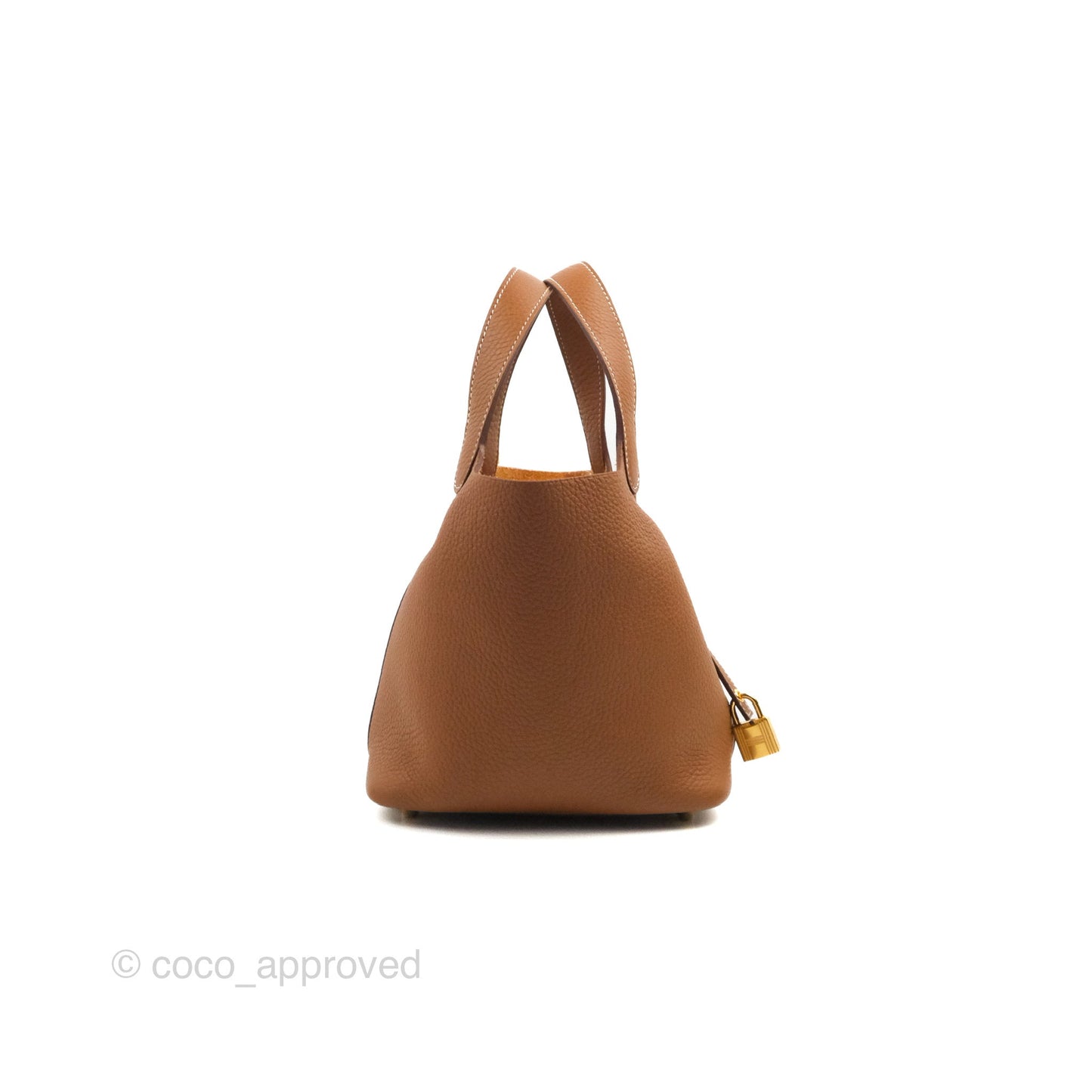 Hermès Picotin Lock 18 PM Gold Clemence Gold Hardware