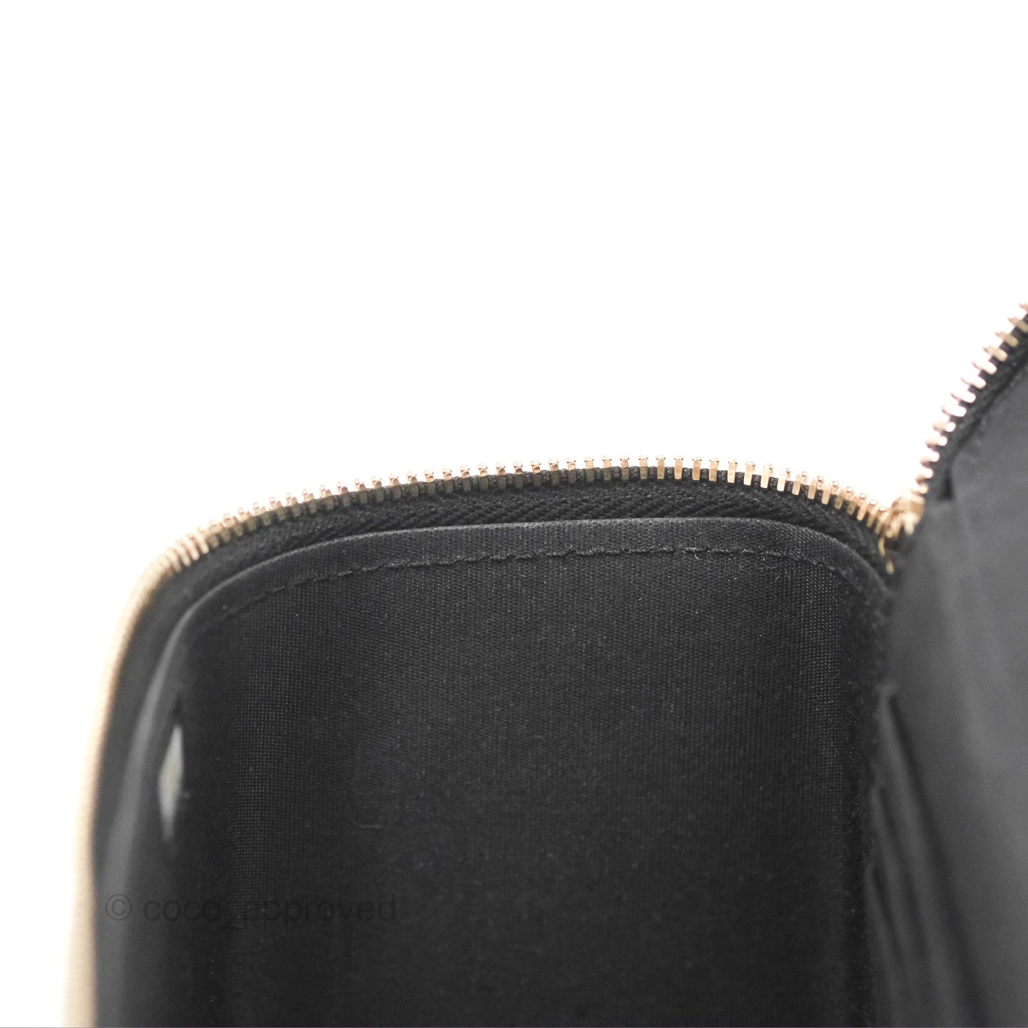 Chanel Vanity Rectangular Top Handle Black Lambskin Aged Gold Hardware