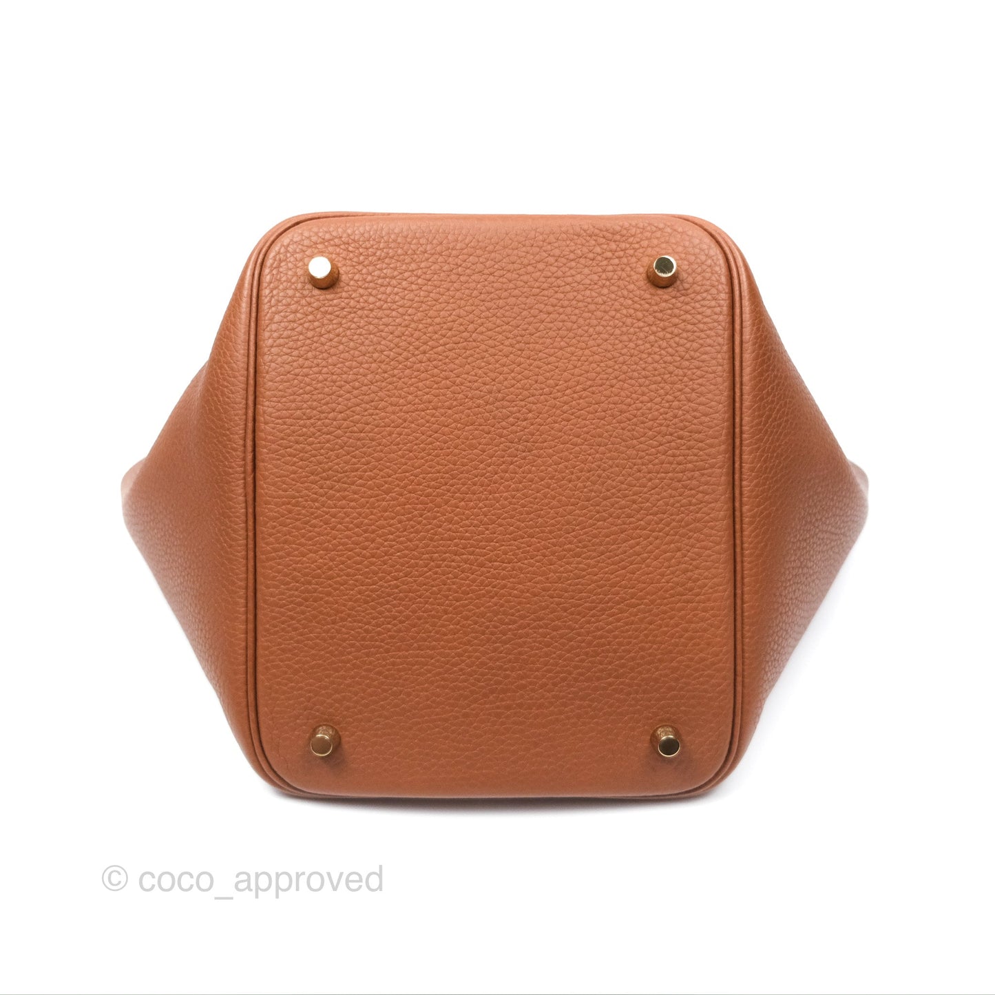 Hermès Picotin Lock 22 Gold 37 Clemence Gold Hardware