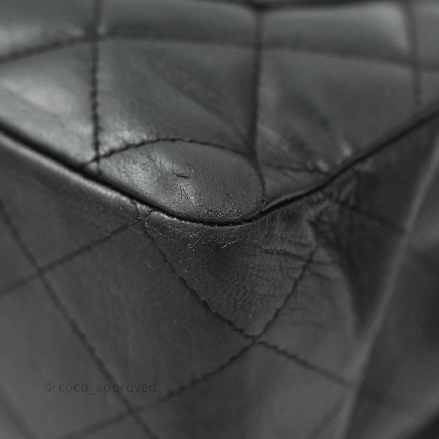 Chanel Jumbo Single Flap Black Lambskin Gold Hardware⁣⁣