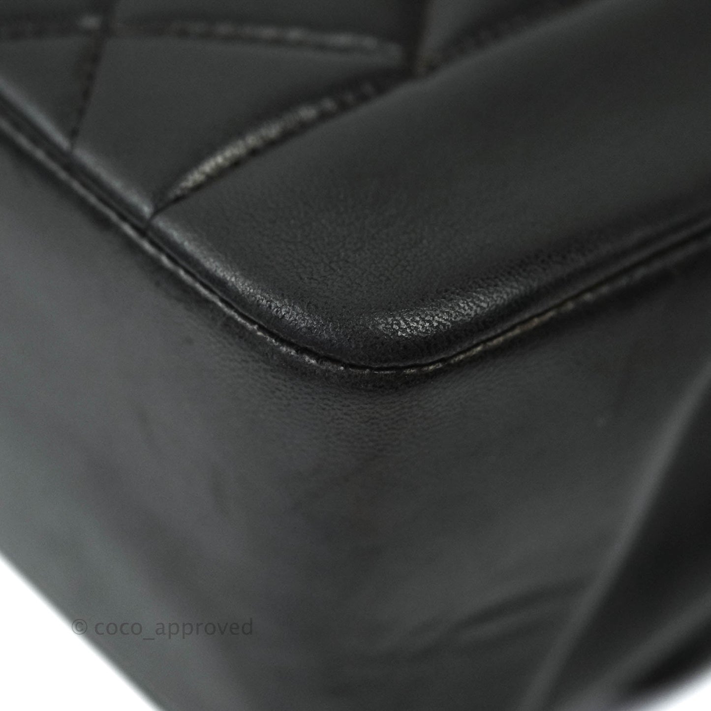 Chanel Black Quilted Lambskin Small Vintage Classic Diana Flap Bag