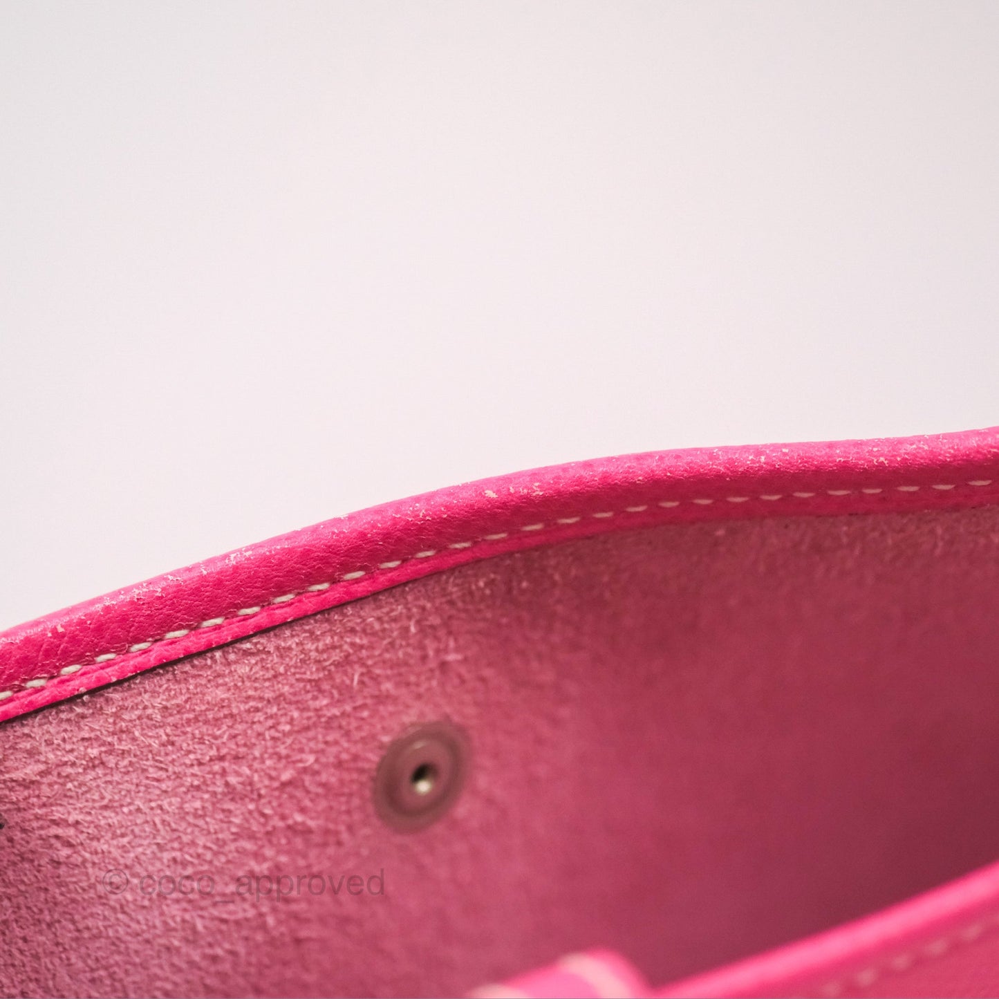 Hermès Mini Evelyne 16 Hot Pink Epsom Palladium Hardware