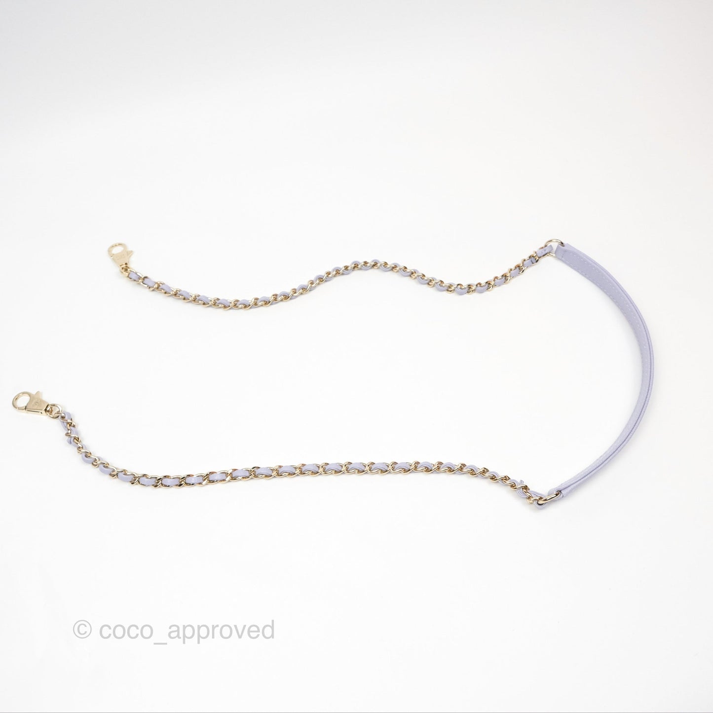 Chanel Small Coco Handle Quilted Lilac Caviar Gold Hardware