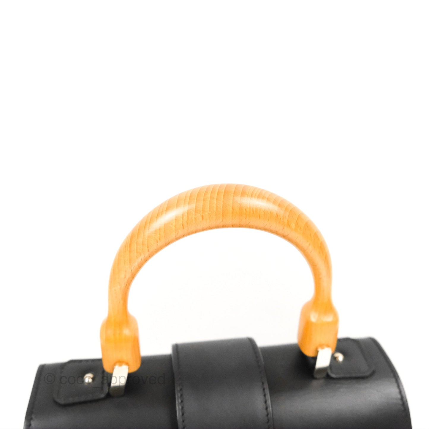 Goyard Saïgon Structuré PM Bag Black Goyardine Canvas