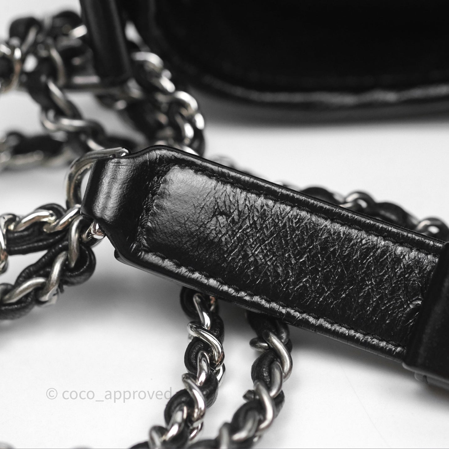 Chanel Large Gabrielle Hobo Black Aged Calfskin Mixed Hardware