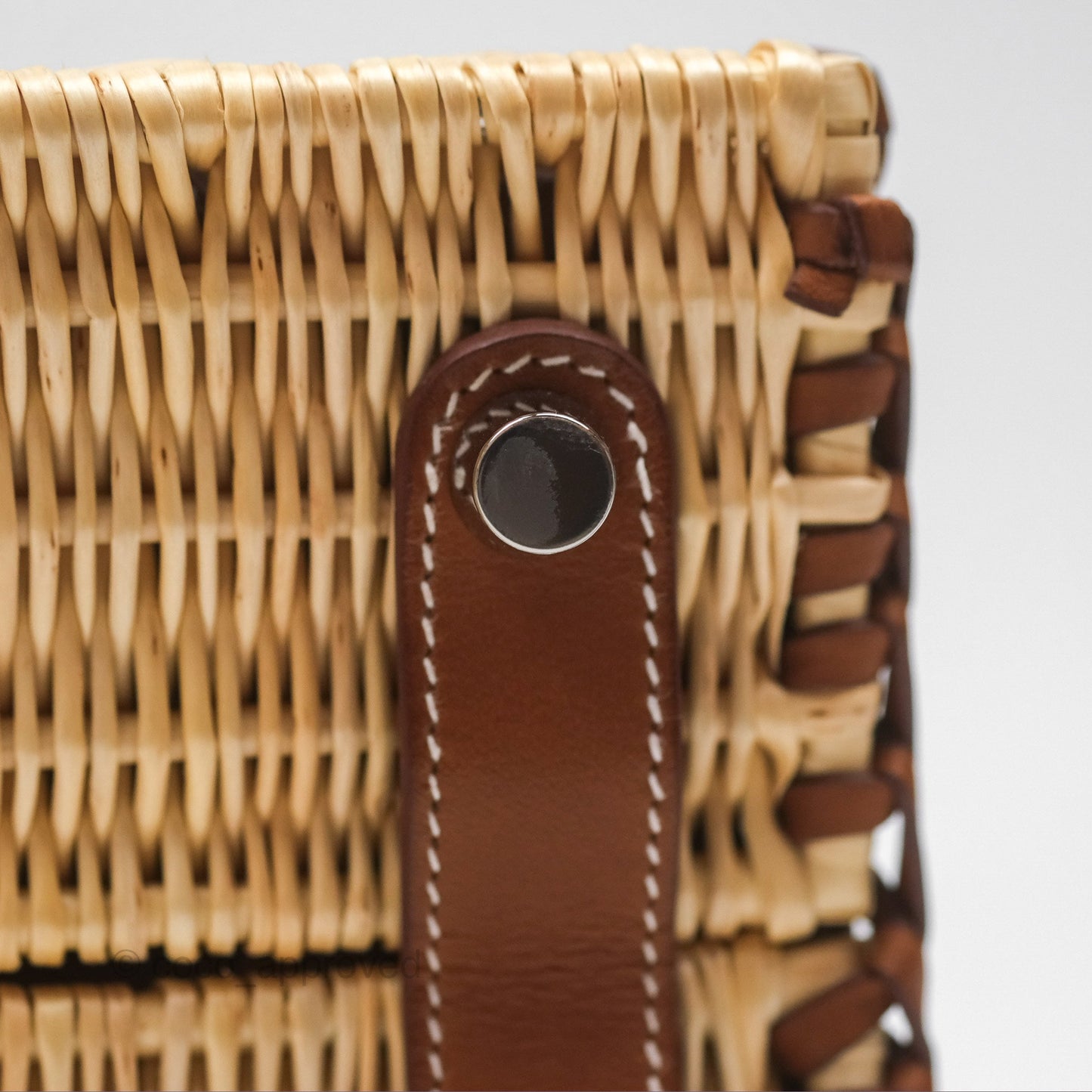 Hermès Birkin Picnic 25 Osier/ Barenia Naturel 27/ Fauve 34 Palladium Hardware