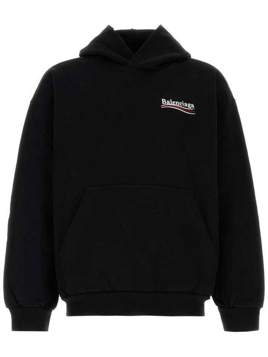 Luxury Balenciaga Political Campaign Hoodie Black