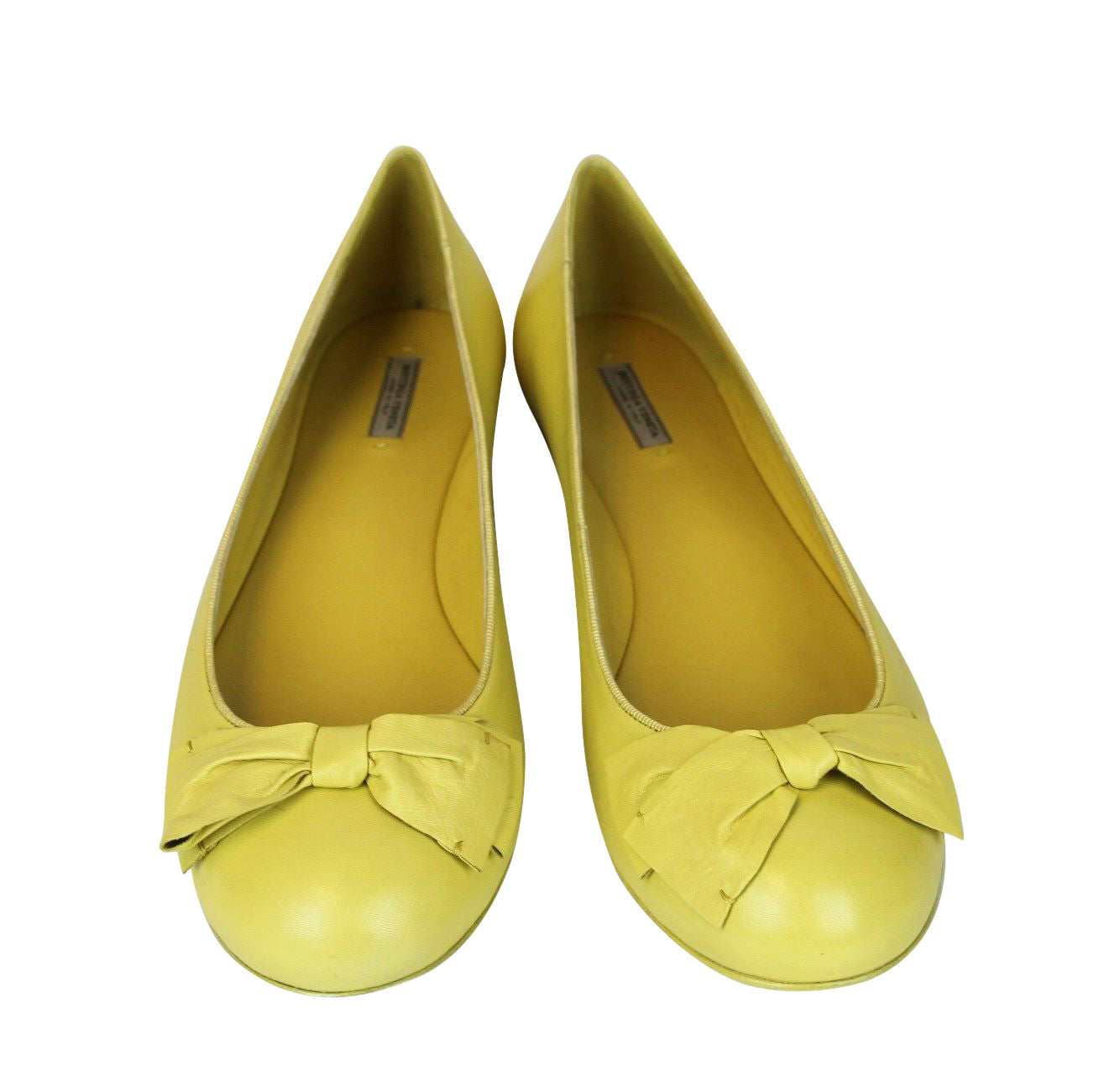 Luxury Bottega Veneta Women's Leather Ballerina Ballet Flat