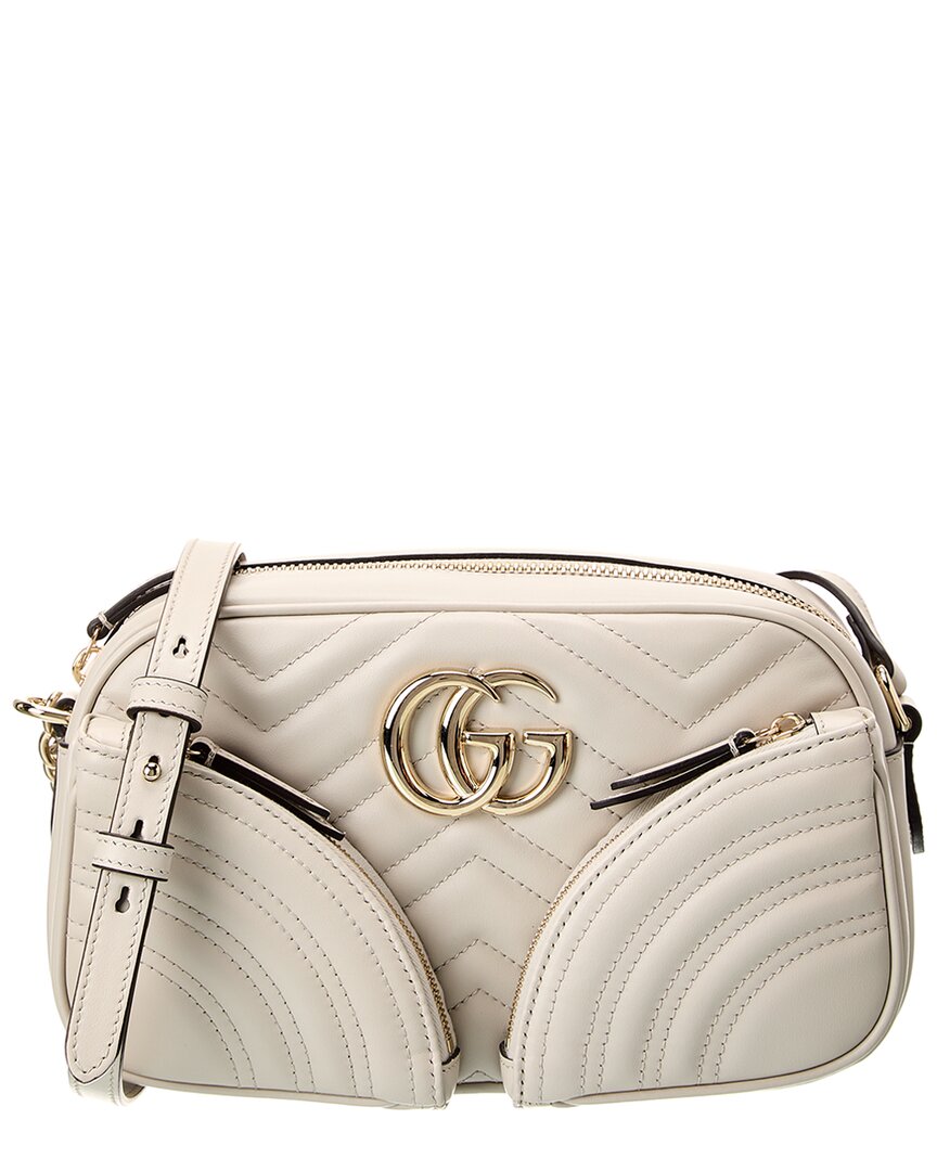 Luxury Gucci Trending 2025 GG Marmont Small Leather Crossbody
