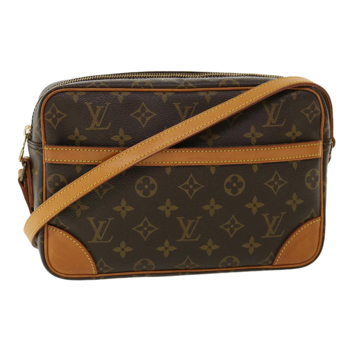 LOUIS VUITTON Monogram Trocadero 27 Shoulder Bag M51274 LV 33019