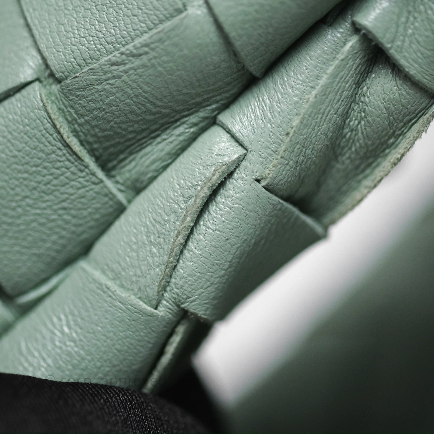 Bottega Veneta Mini Jodie Bag Intrecciato Green Lambskin Gold Hardware⁣⁣