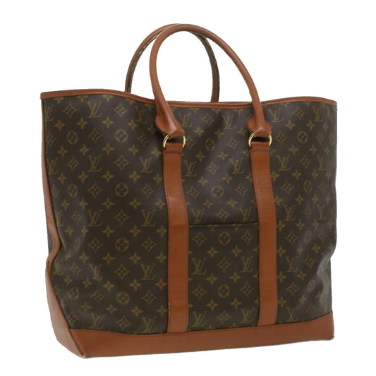 LOUIS VUITTON Monogram Sac Weekend GM Tote Bag M42420 LV 33027