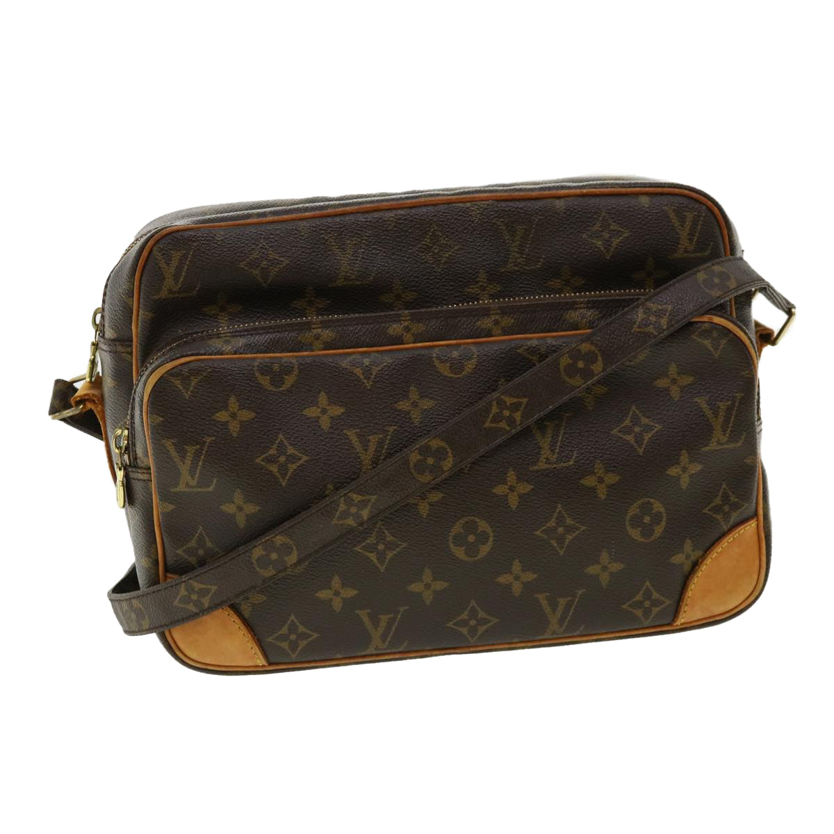 LOUIS VUITTON Monogram Nile Shoulder Bag M45244 LV 33047